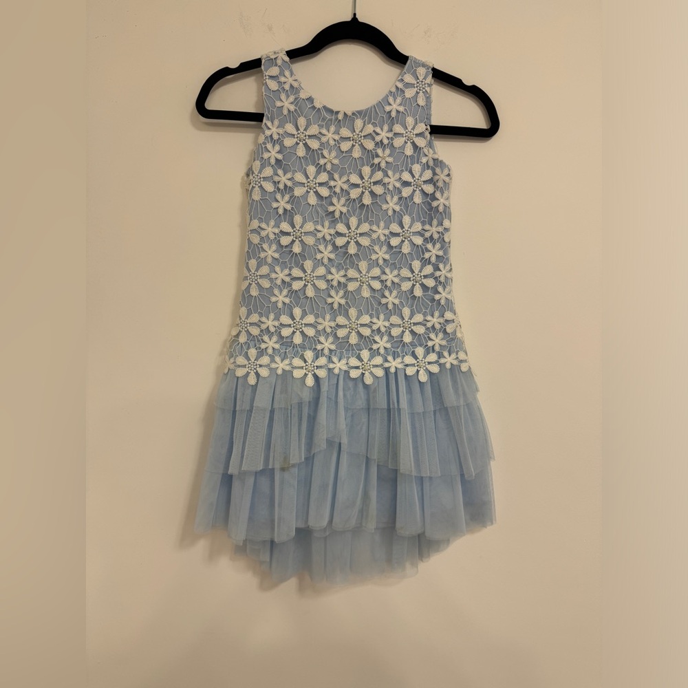 Biscotti blue dress girls size 8